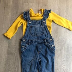 GAP Overalls and Top